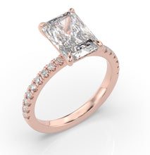 Radiant Claw Set Style Engagement Ring