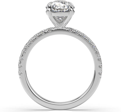 Pear Claw Set Style Engagement Ring