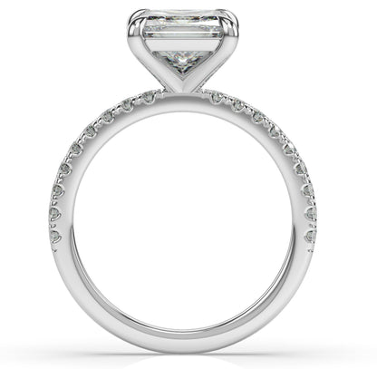 Princess Claw Set Style Engagement Ring