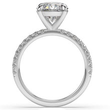 Round Brilliant Claw Set Style Engagement Ring