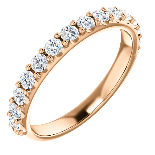 Moissanite Wedding Band - I Heart Moissanites