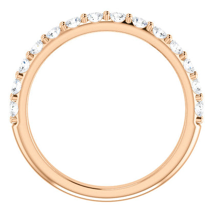 Moissanite Wedding Band - I Heart Moissanites