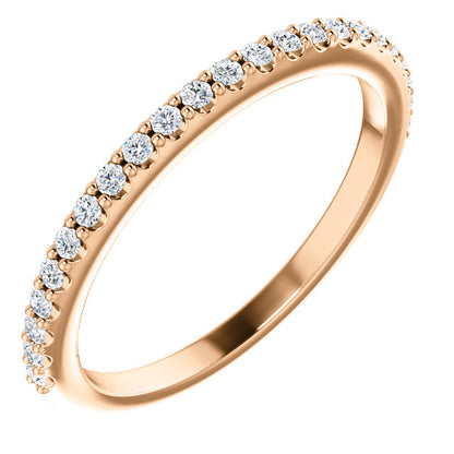 Moissanite Wedding Band - I Heart Moissanites