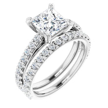 Princess Claw Set Style Engagement Ring