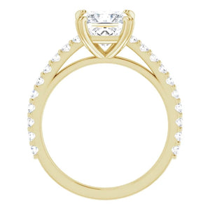 Princess Claw Set Style Engagement Ring