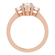 Marquise Accent Engagement Ring
