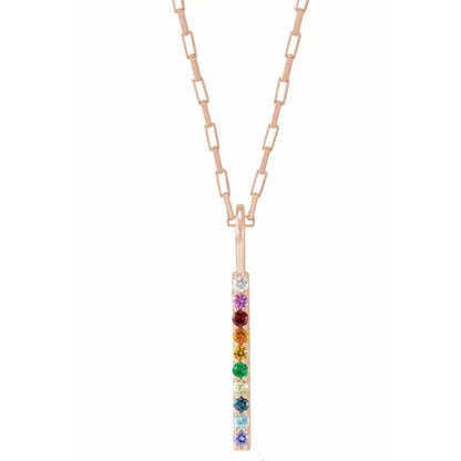 Rainbow Bar Pendant