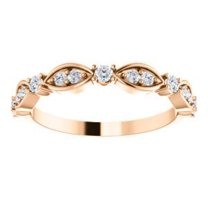 Moissanite Anniversary Band - I Heart Moissanites