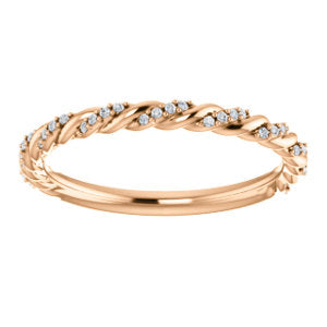Moissanite Anniversary Band - I Heart Moissanites