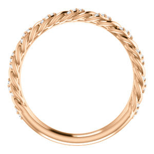 Moissanite Anniversary Band - I Heart Moissanites