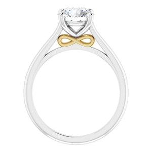 Four Claw Round Brilliant Solitaire Engagement Ring