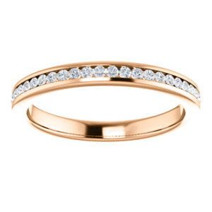 Diamond Wedding Band - I Heart Moissanites