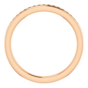 Diamond Wedding Band - I Heart Moissanites