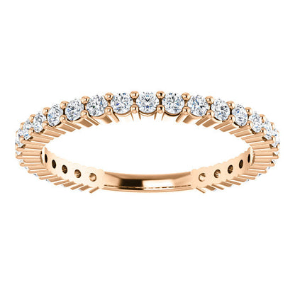Diamond Wedding Band - I Heart Moissanites