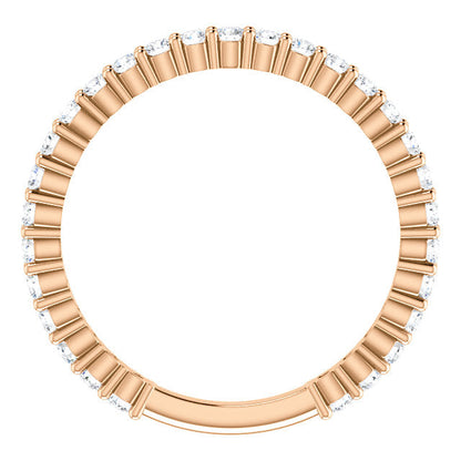Diamond Wedding Band - I Heart Moissanites