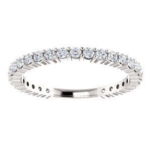 Diamond Wedding Band - I Heart Moissanites