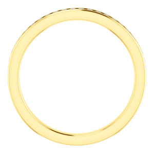Diamond Wedding Band - I Heart Moissanites