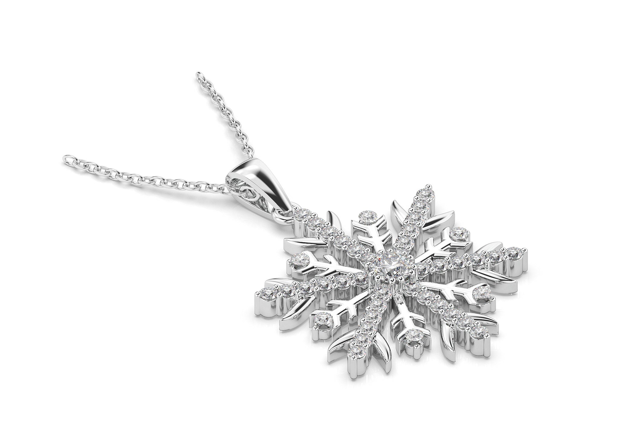 Spence diamonds on sale snowflake pendant