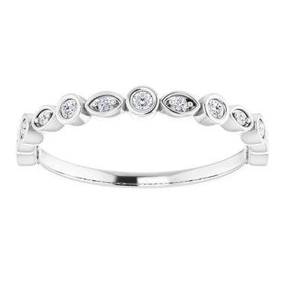 Lab Diamond Anniversary Band