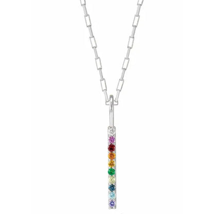 Rainbow Bar Pendant
