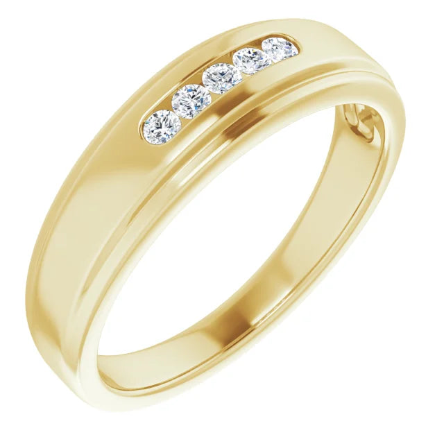 Men's Diamond Wedding Band