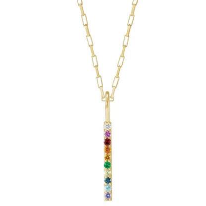 Rainbow Bar Pendant