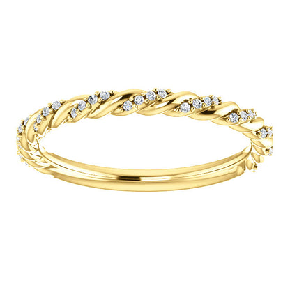 Moissanite Anniversary Band - I Heart Moissanites