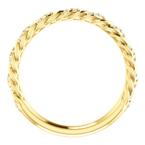 Moissanite Anniversary Band - I Heart Moissanites
